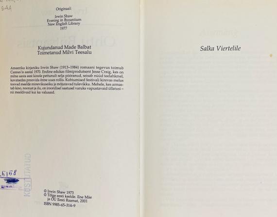 Väliskirjandus
