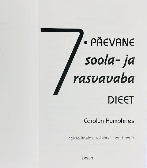 Tervis ja tervislik toitumine